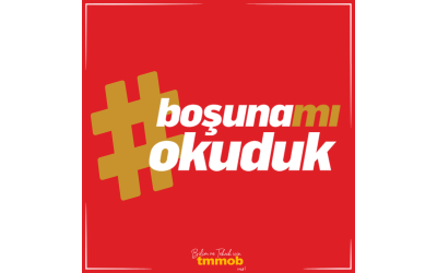 TMMOB boşuna mı okuduk?