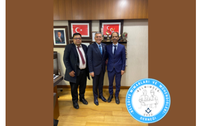 BELMİMDER ve Belediye Şirket İşçileri Derneği Başkanlarımız MHP Mersin Mv. Levet UYSAL'ı Ziyaret Etti