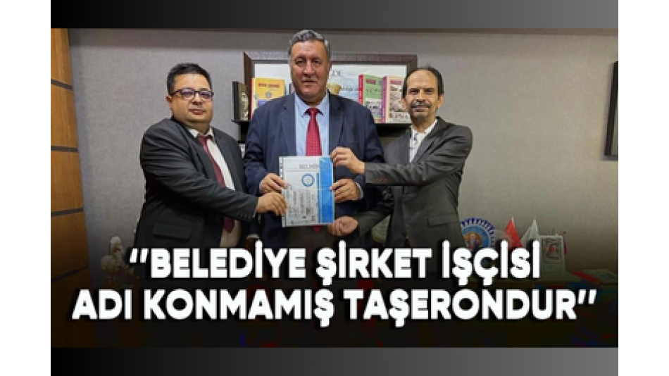 Belediye İşçileri Derneği ile BELMİMDER'den GÜRER'e ziyaret!